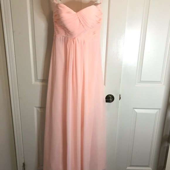 Strapless Pleated Bridesmaid Dress - Picture 6 of 11